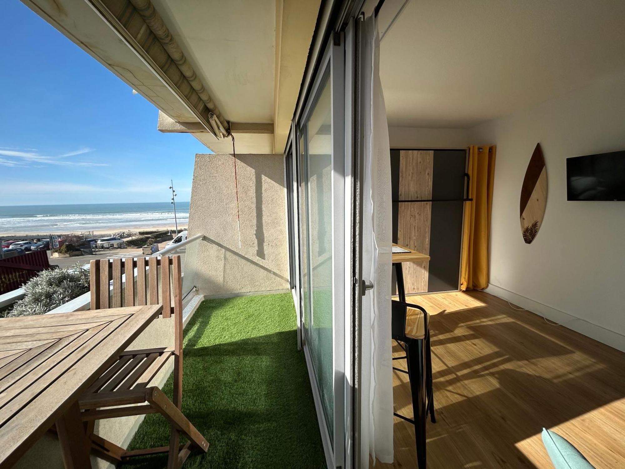 Cosy Studio Avec Vue Sur L'Ocean Lacanau Eksteriør billede