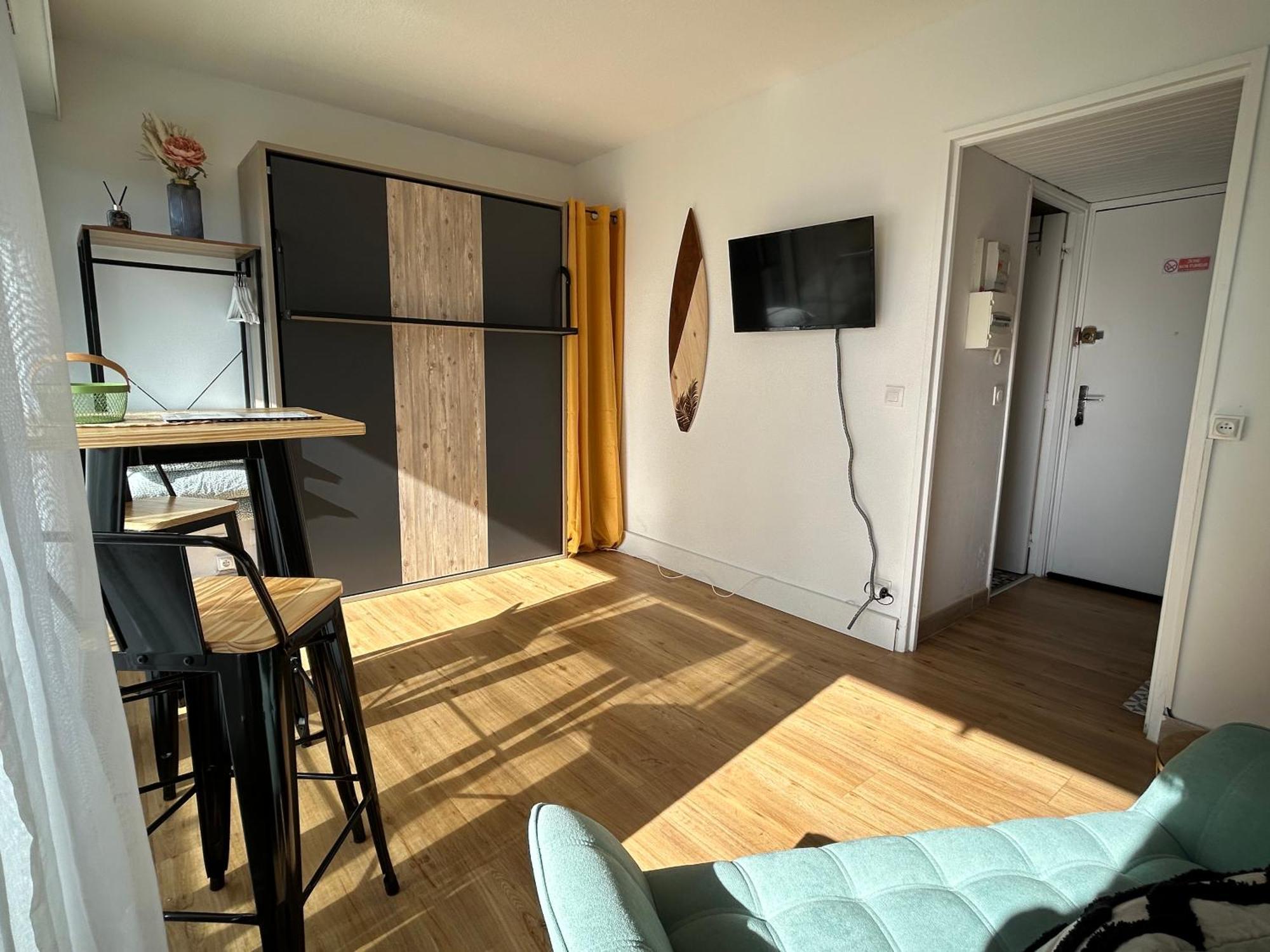 Cosy Studio Avec Vue Sur L'Ocean Lacanau Eksteriør billede